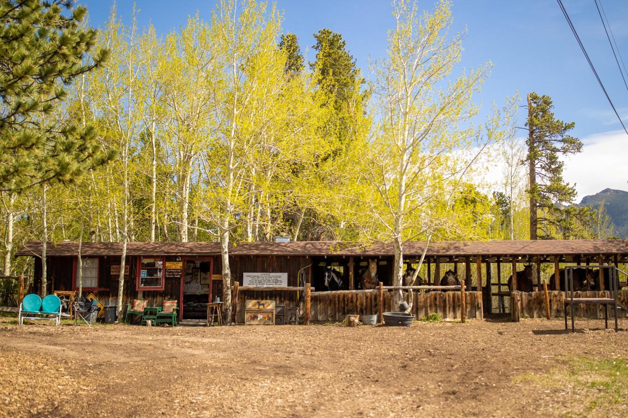 The Meeker Park Lodge Allenspark Экстерьер фото