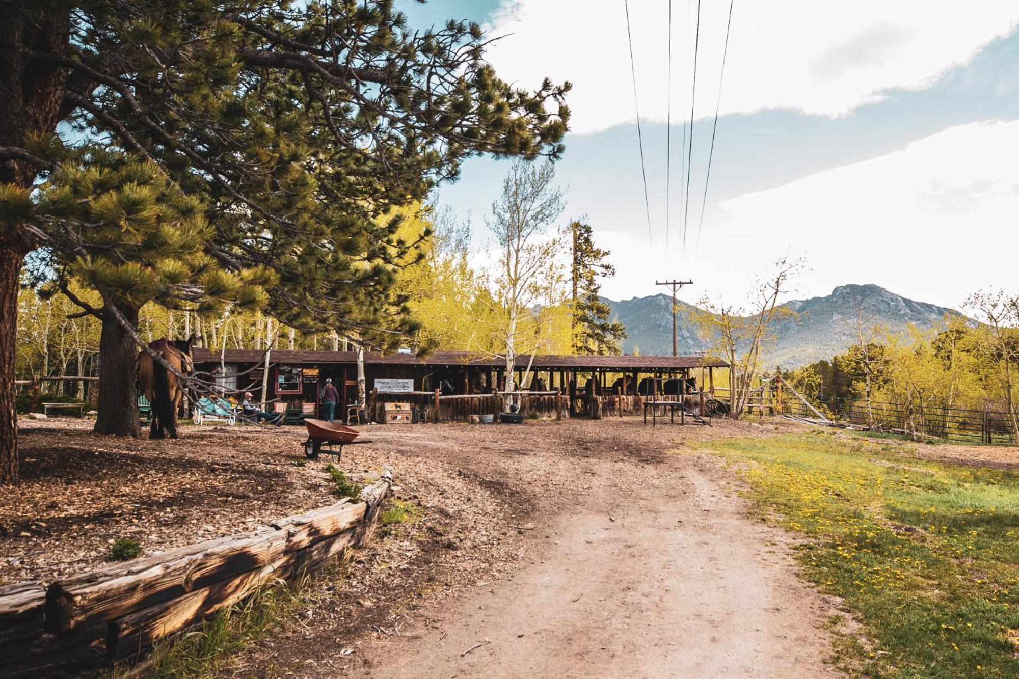 The Meeker Park Lodge Allenspark Экстерьер фото