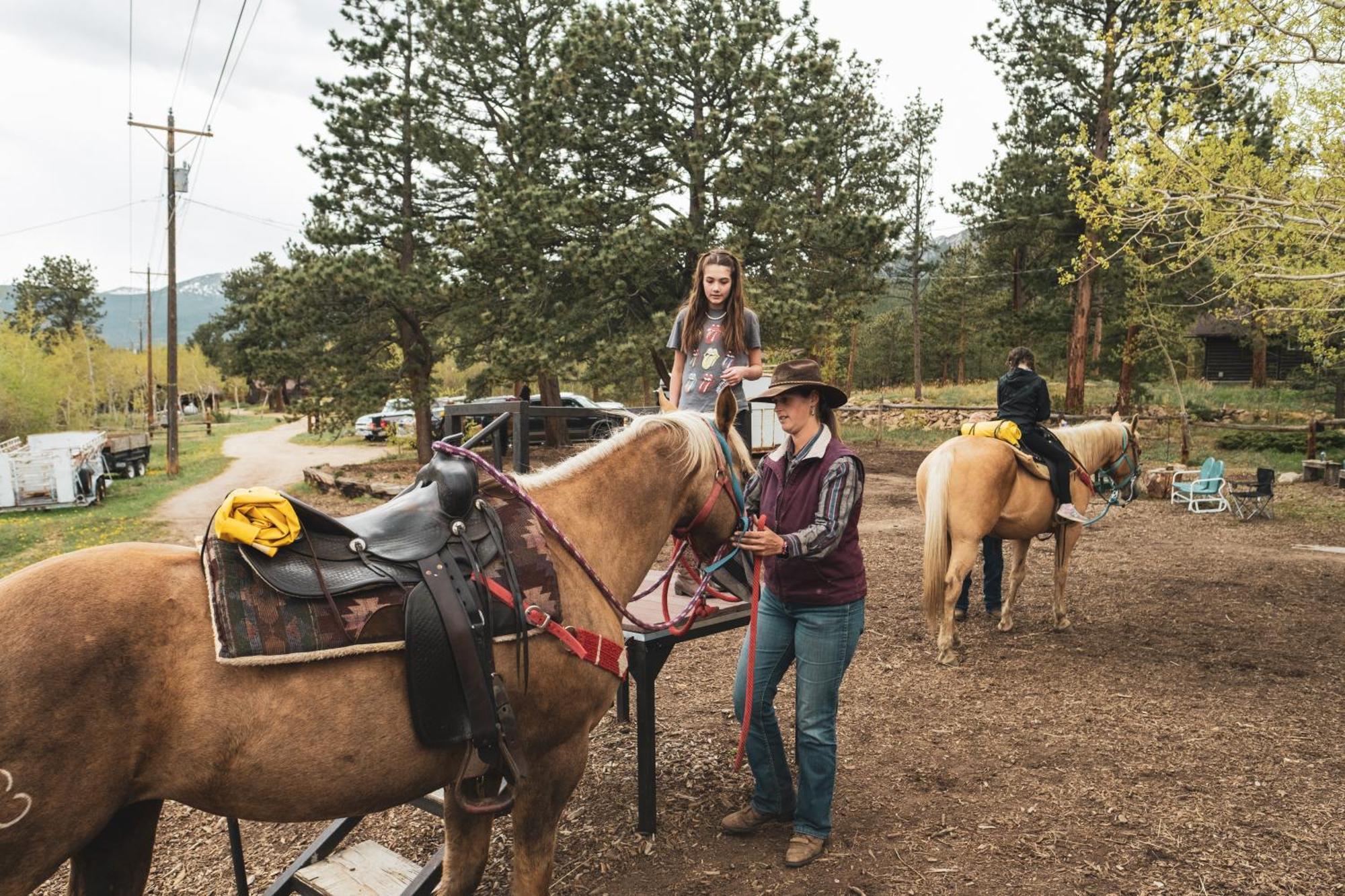 The Meeker Park Lodge Allenspark Экстерьер фото